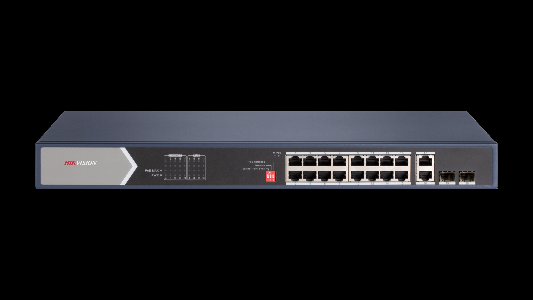 photo of 16 Port Gigabit Unmanaged POE Switch